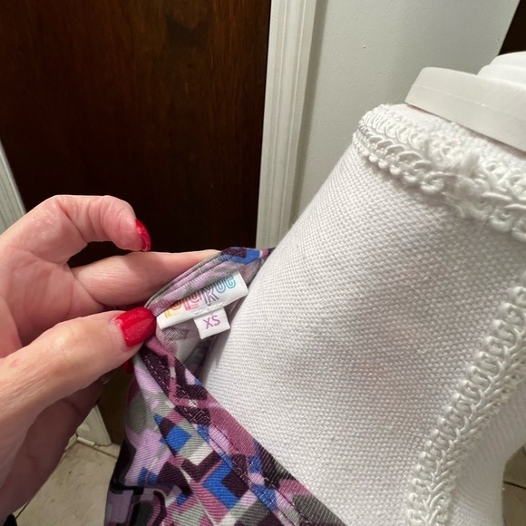 Lularoe Carly swing dress size xs - Picture 3 of 3